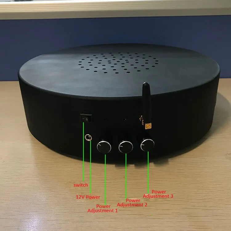 Jammer audio omnidirecțional