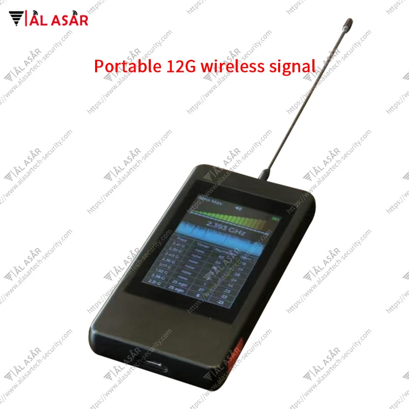 Semnal wireless de 12g portabil în apropiere de - Detector de câmp