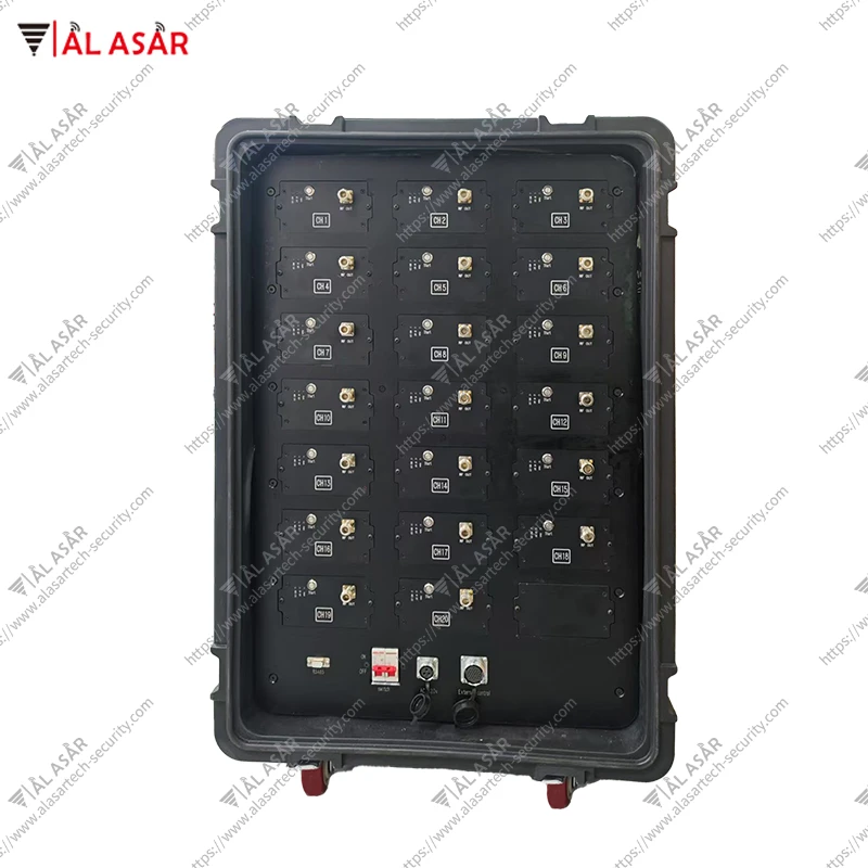 Bomb Jammer controlat de la distanță